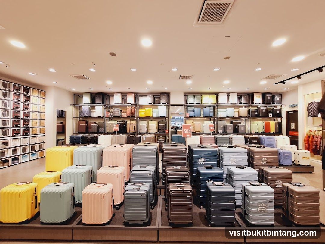 Luggage Store Display