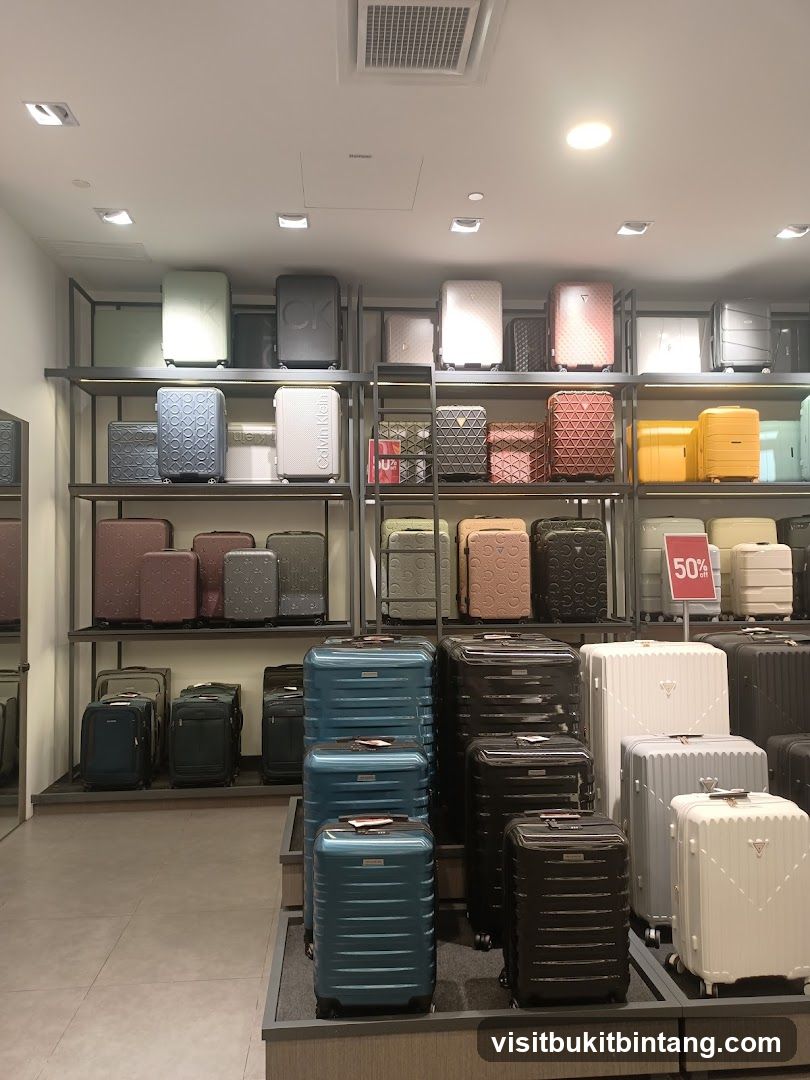 Luggage Store Display