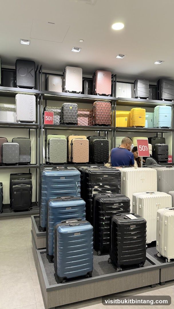 Luggage Store Display