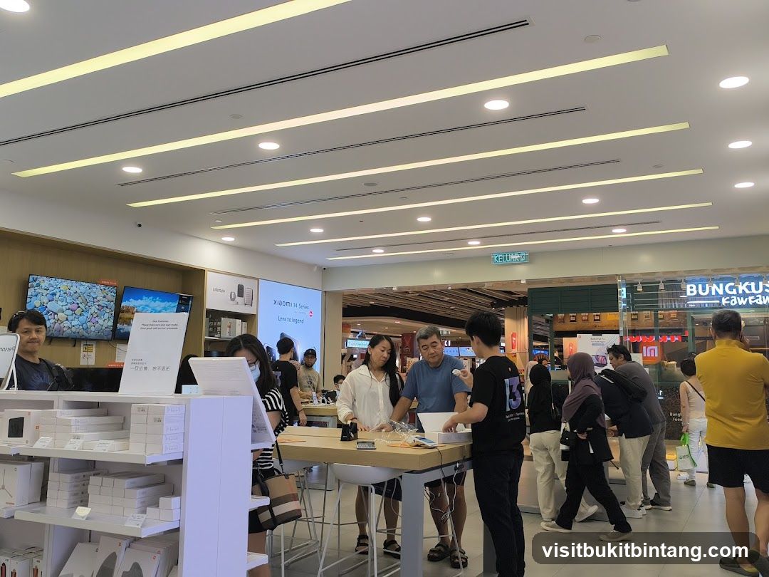 Electronics Store Interior