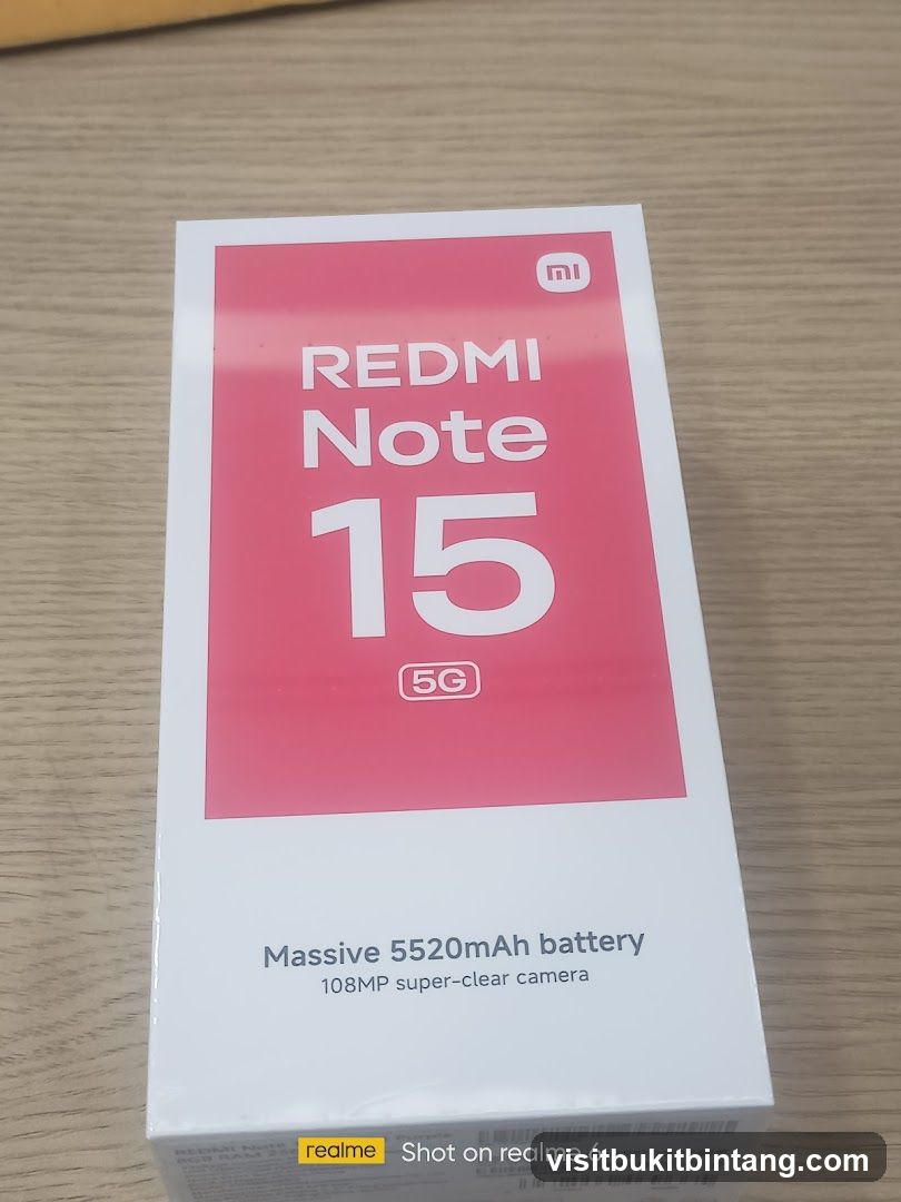 Redmi Note 15 Box