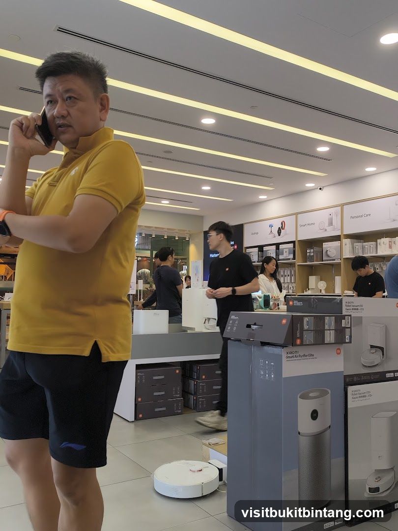 Electronics Store Display
