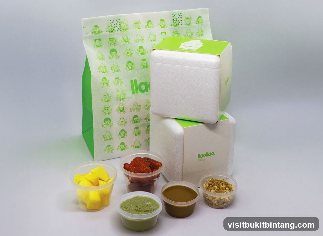Dessert Toppings and Packaging