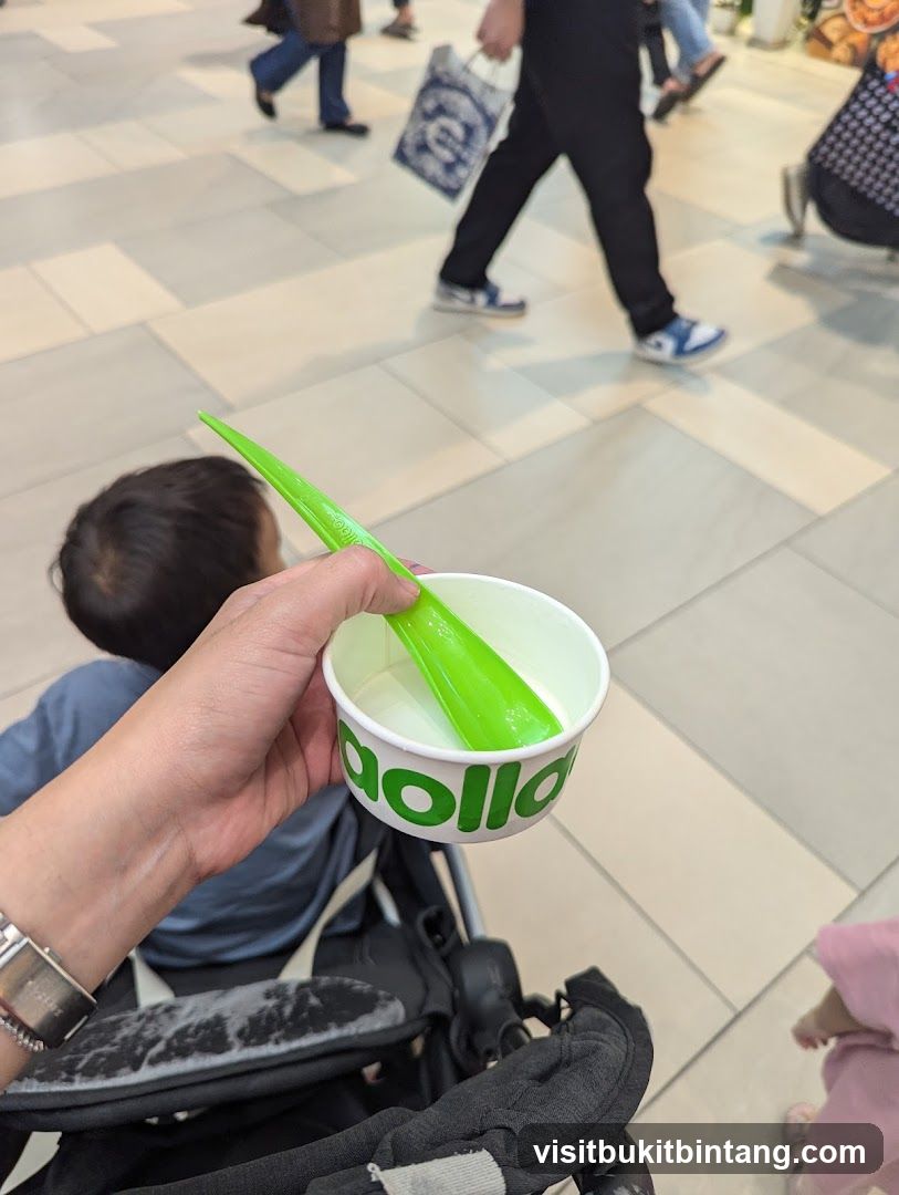 Yogurt Cup with Spoon