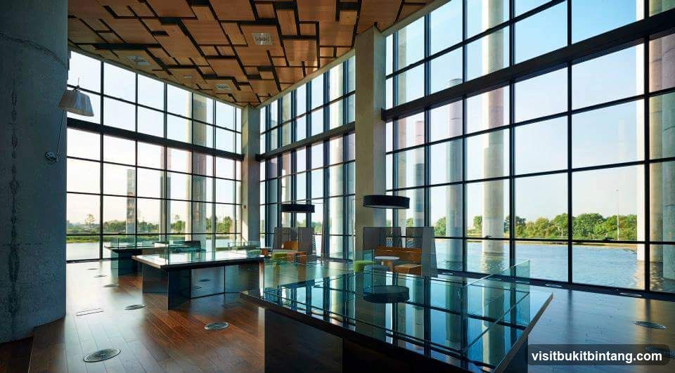 Modern Interior with Large Windows