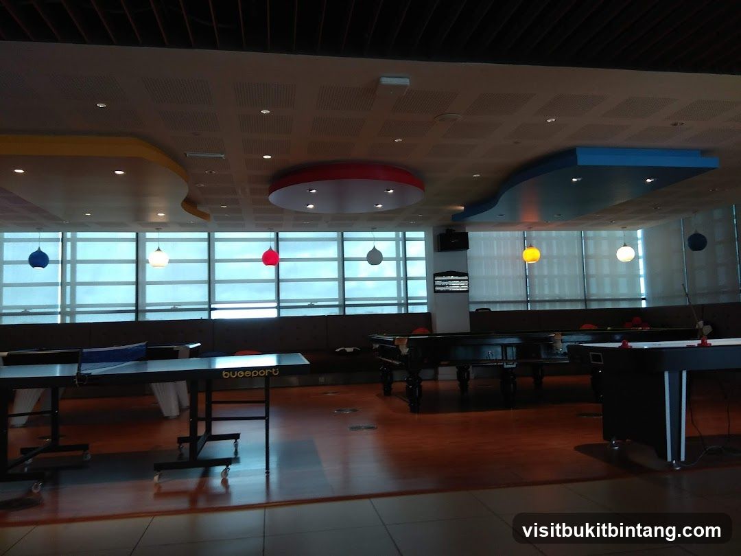 Game Room with Pool and Ping Pong Tables