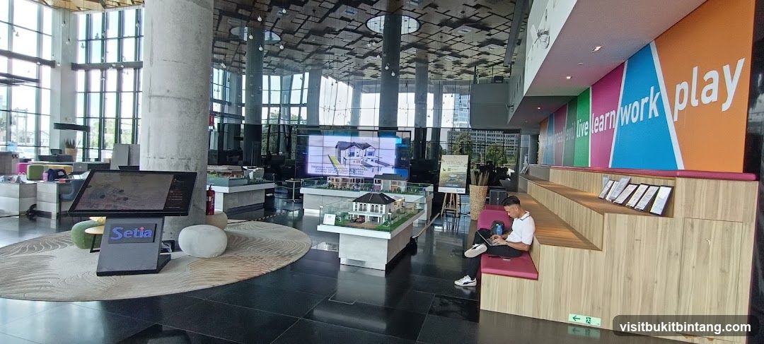 Modern Interior with Property Models