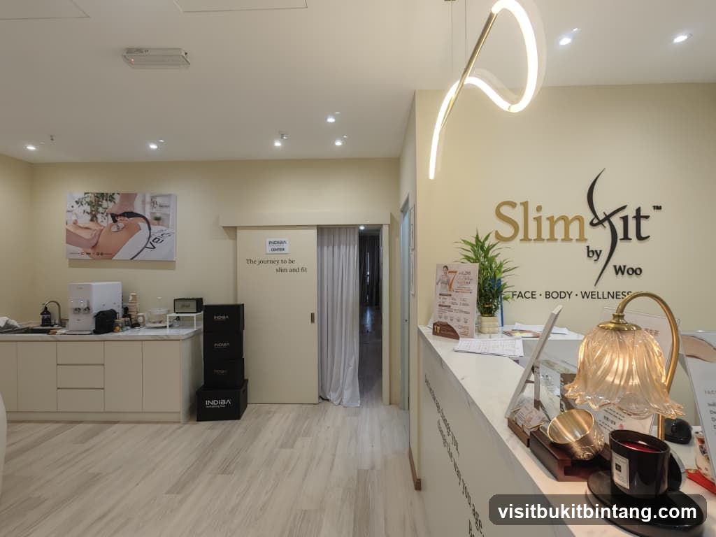 Slimfit by Woo reception area