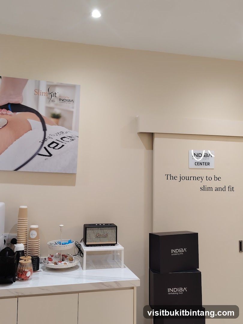 Beauty treatment room