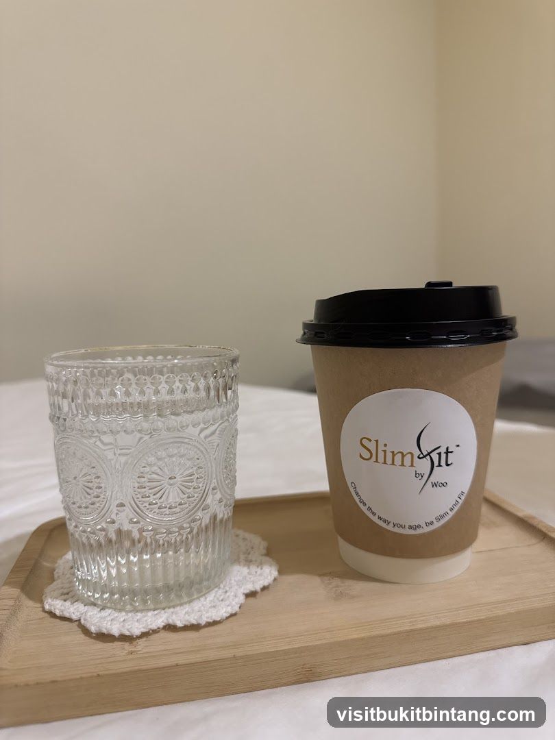 Beverage on a Tray