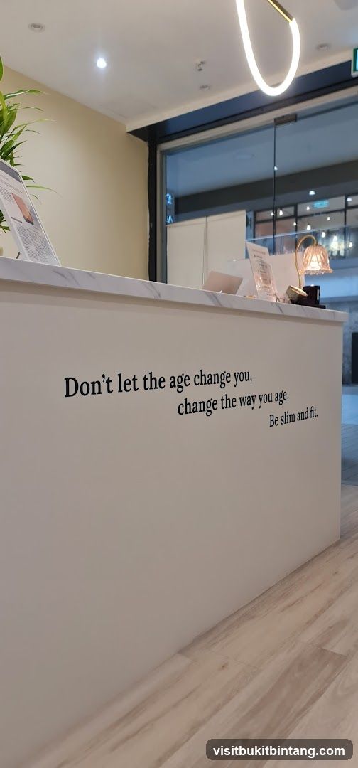 Motivational Quote on Counter