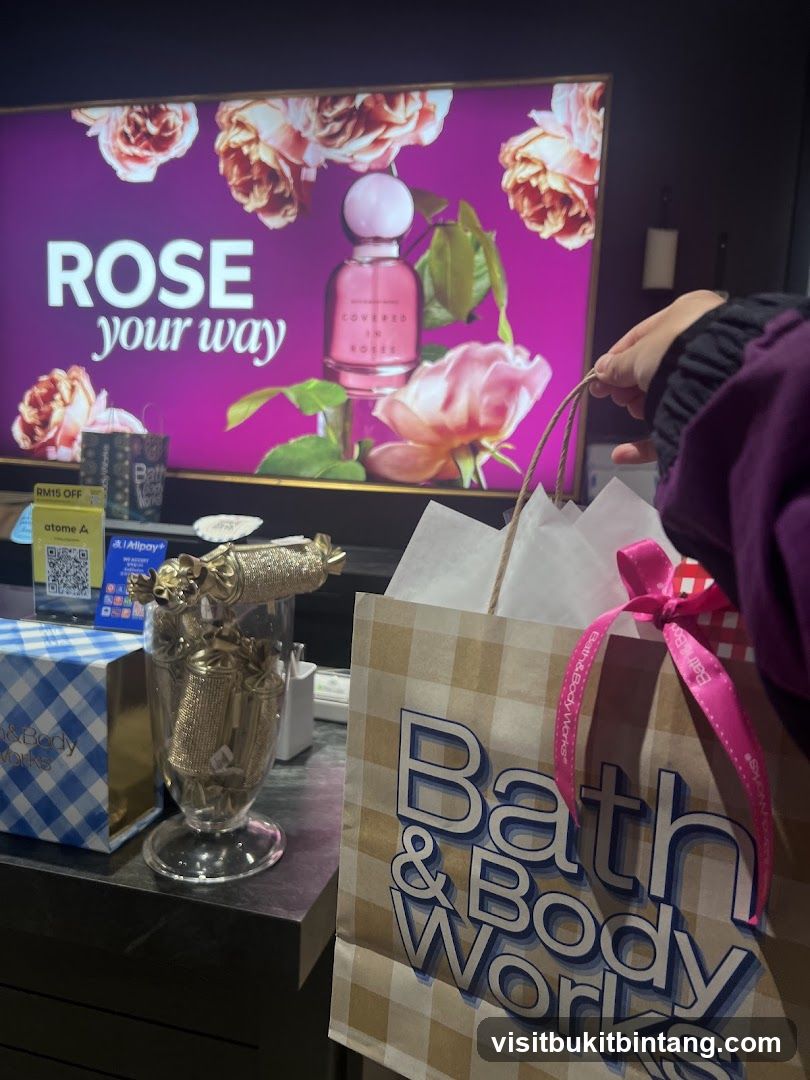 Bath & Body Works Display