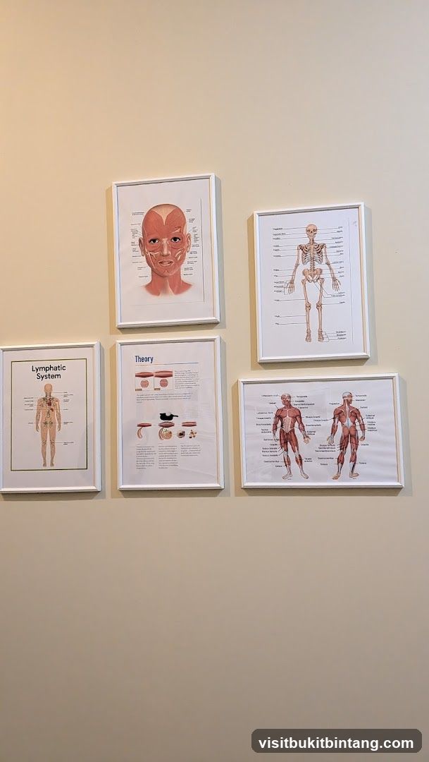 Anatomical Charts on Wall