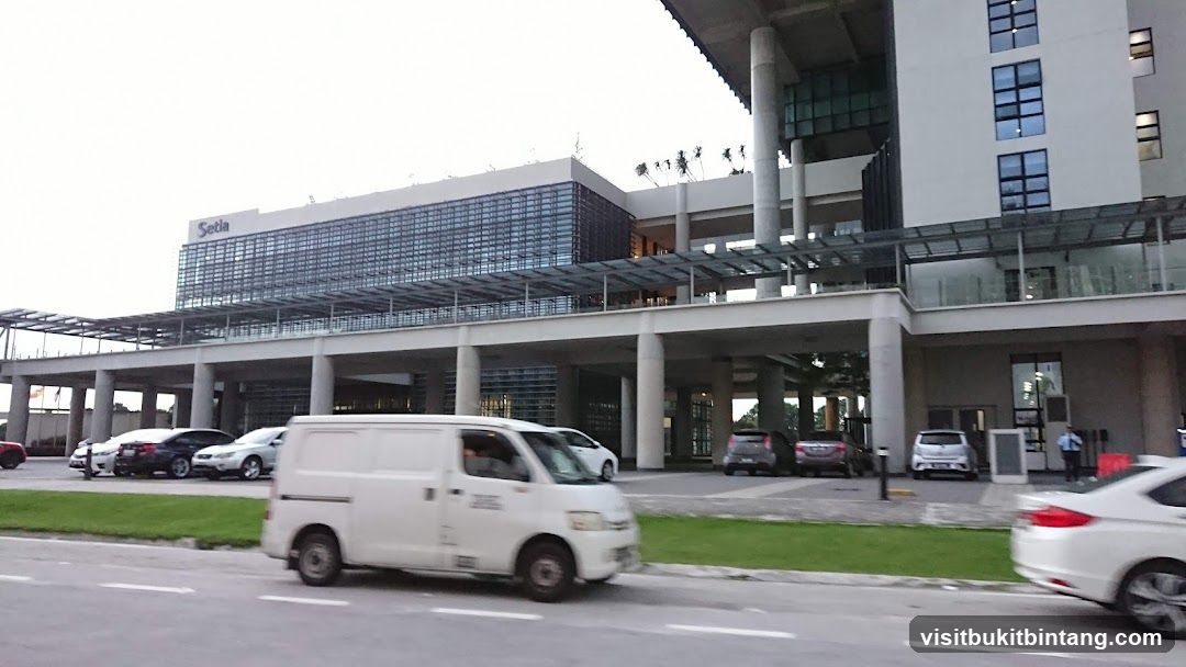 Modern Building with "Setia" Signage