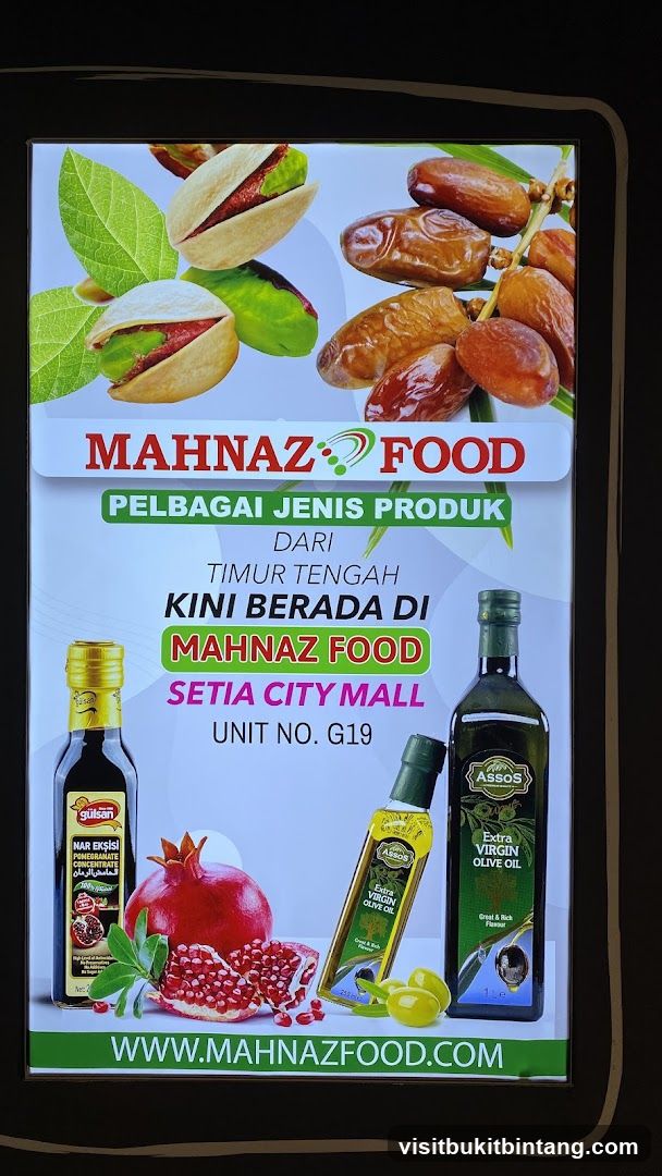 Mahnaz Food Advertisement