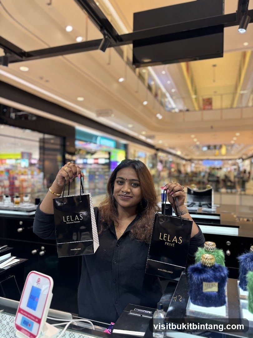 Woman holding shopping bags
