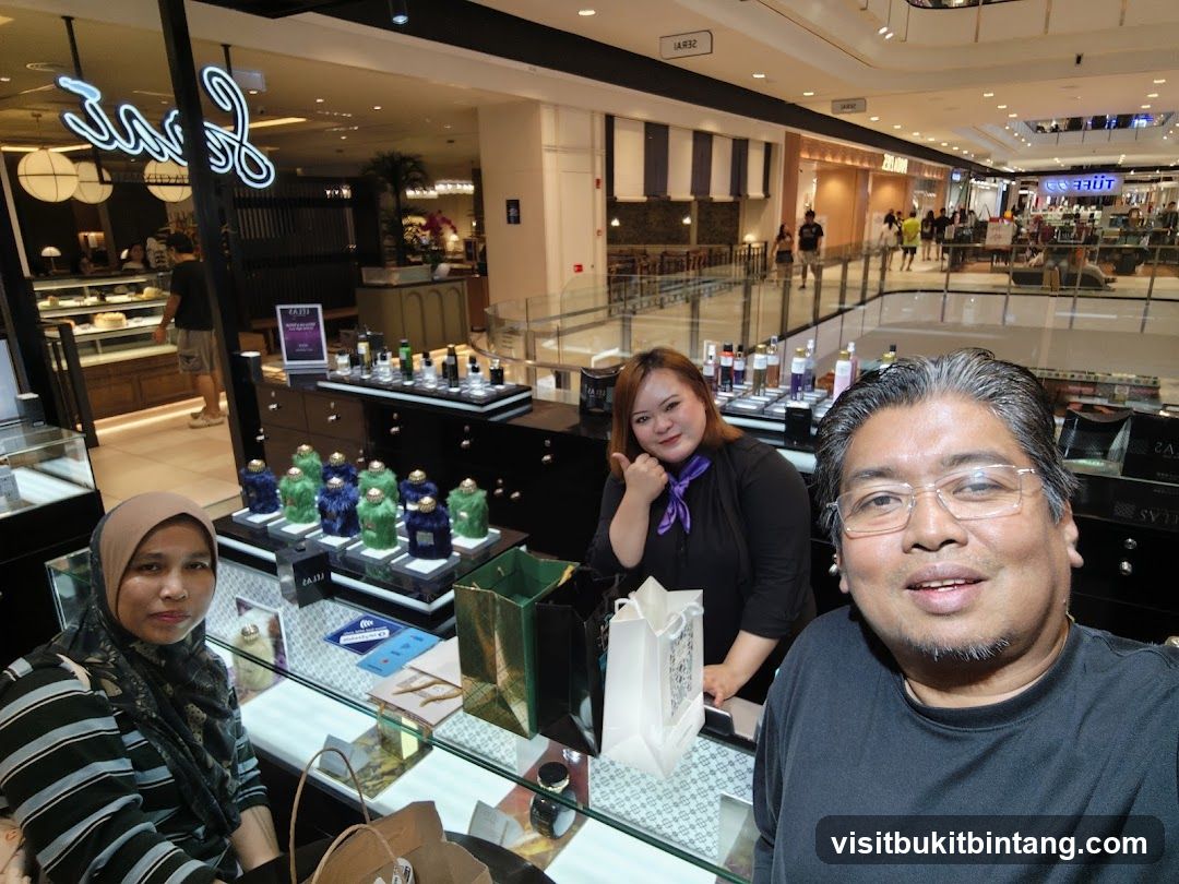 People in a department store