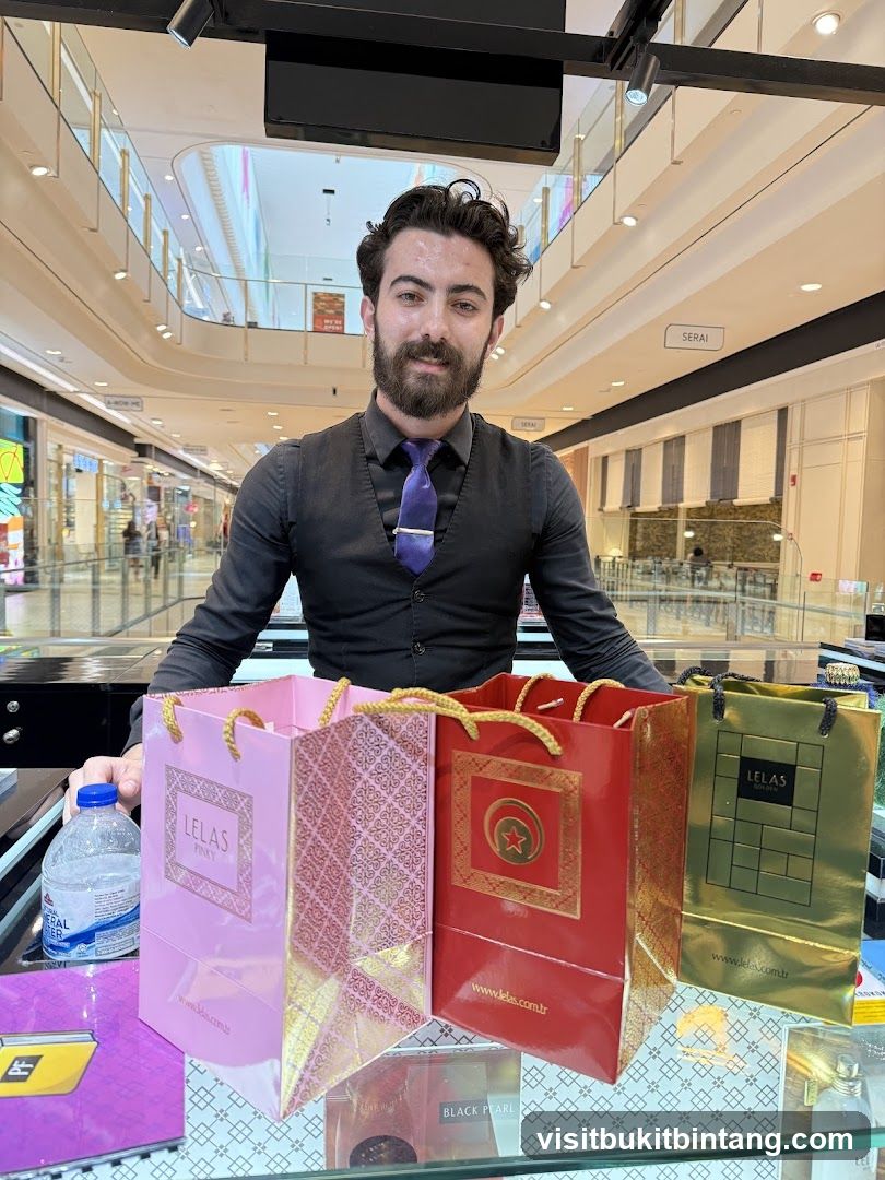 Man with Shopping Bags