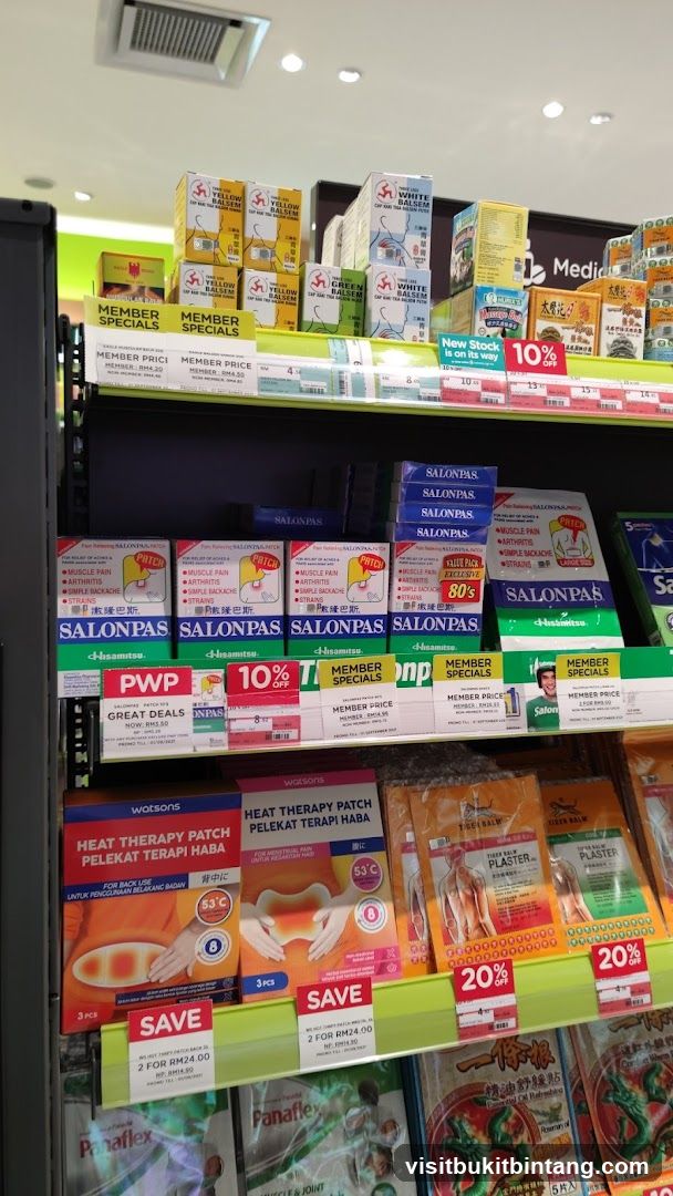 Health and Wellness Products Display