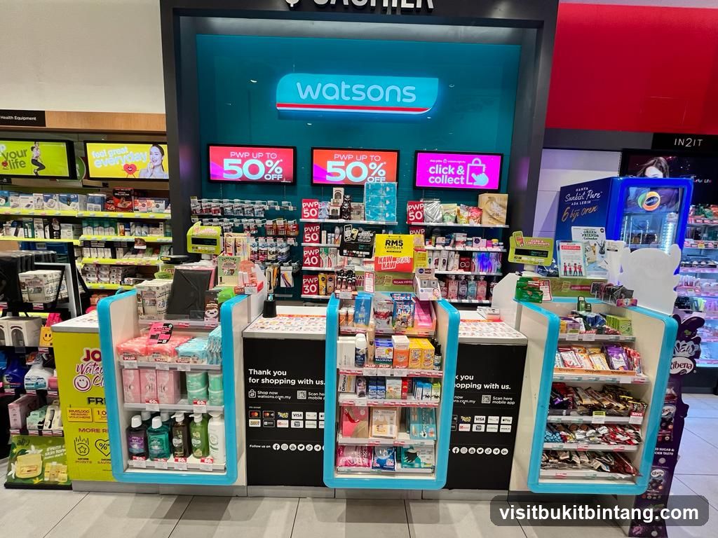 Watsons Store Display