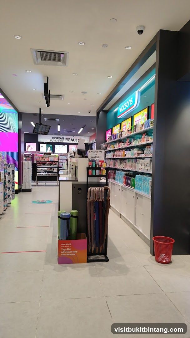 Watsons Store Interior