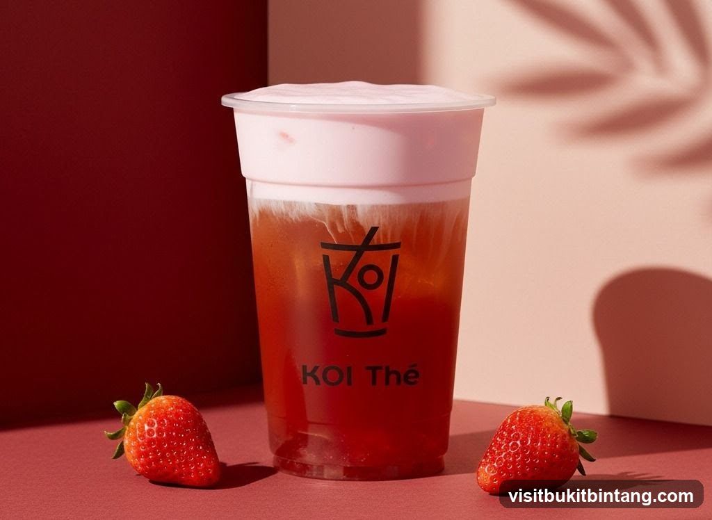 Strawberry Tea Drink