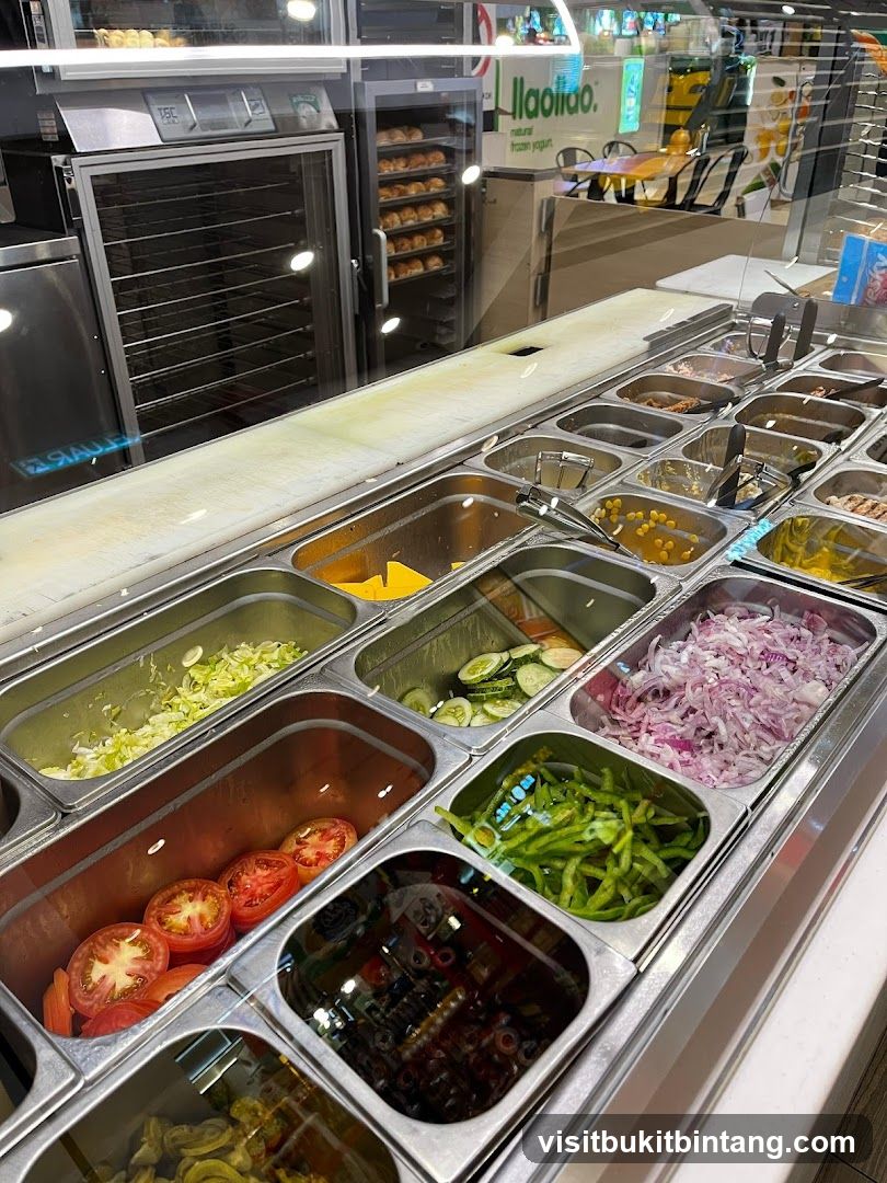 Sandwich Toppings Bar