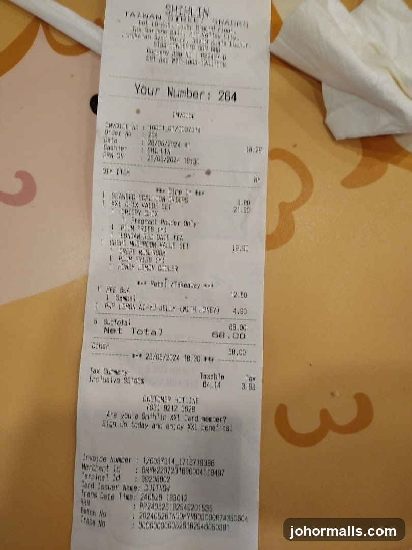 Receipt