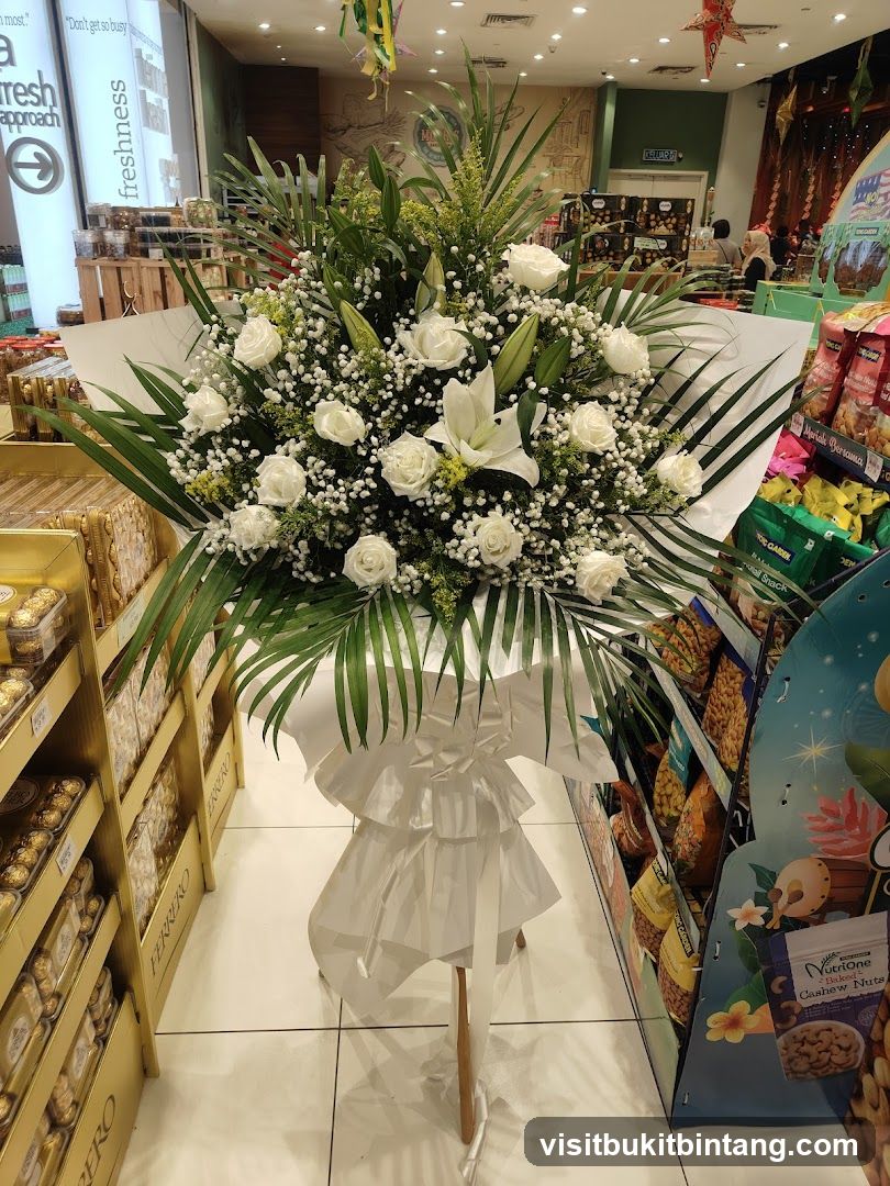 Flower Arrangement in a Store