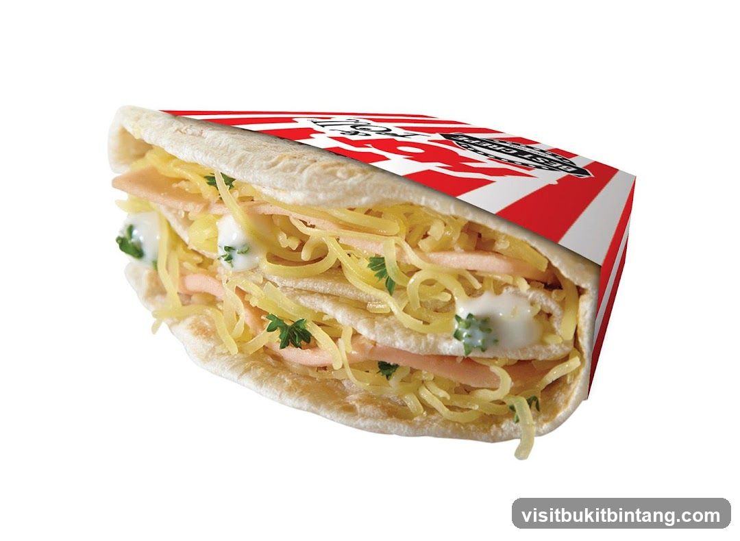 Savory Crepe with Ham and Cheese