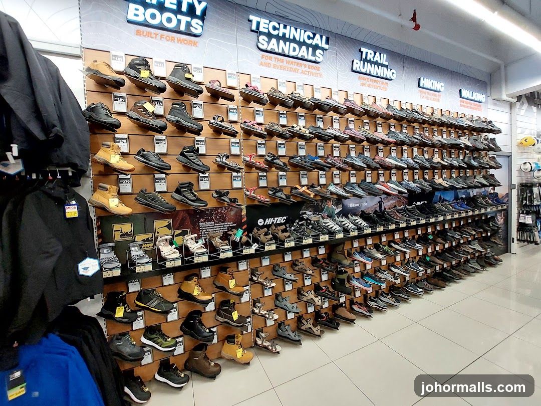 Footwear Store Display