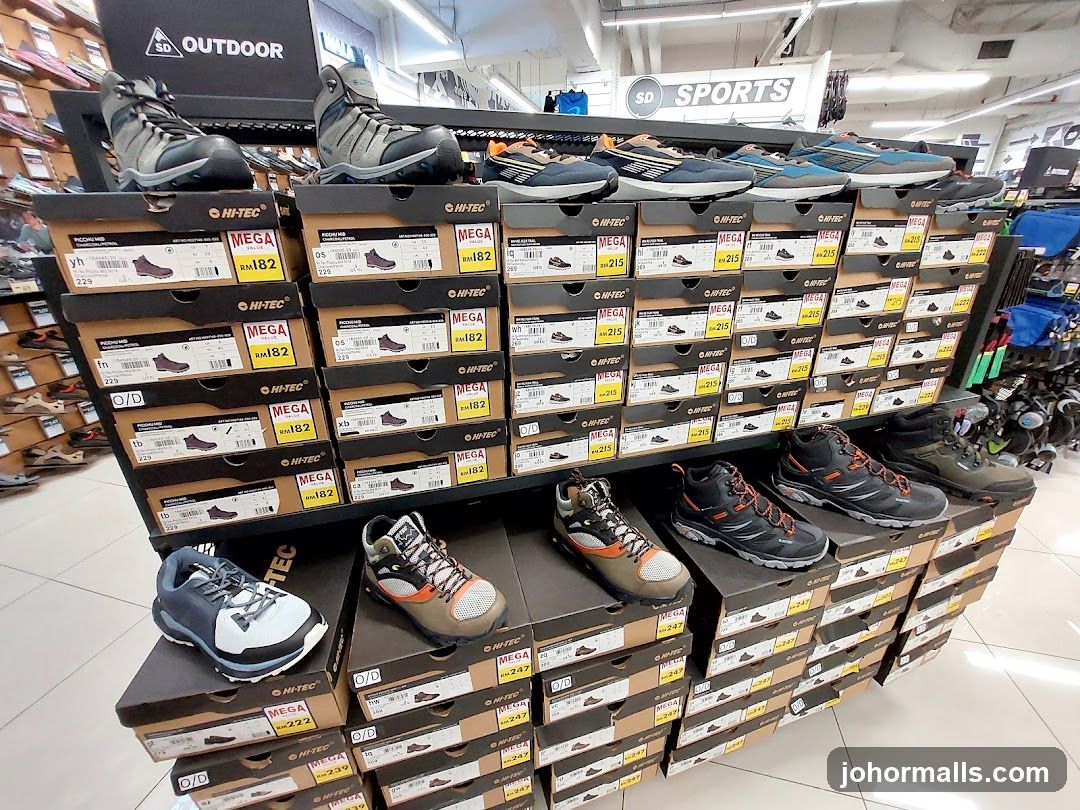 Outdoor Footwear Display