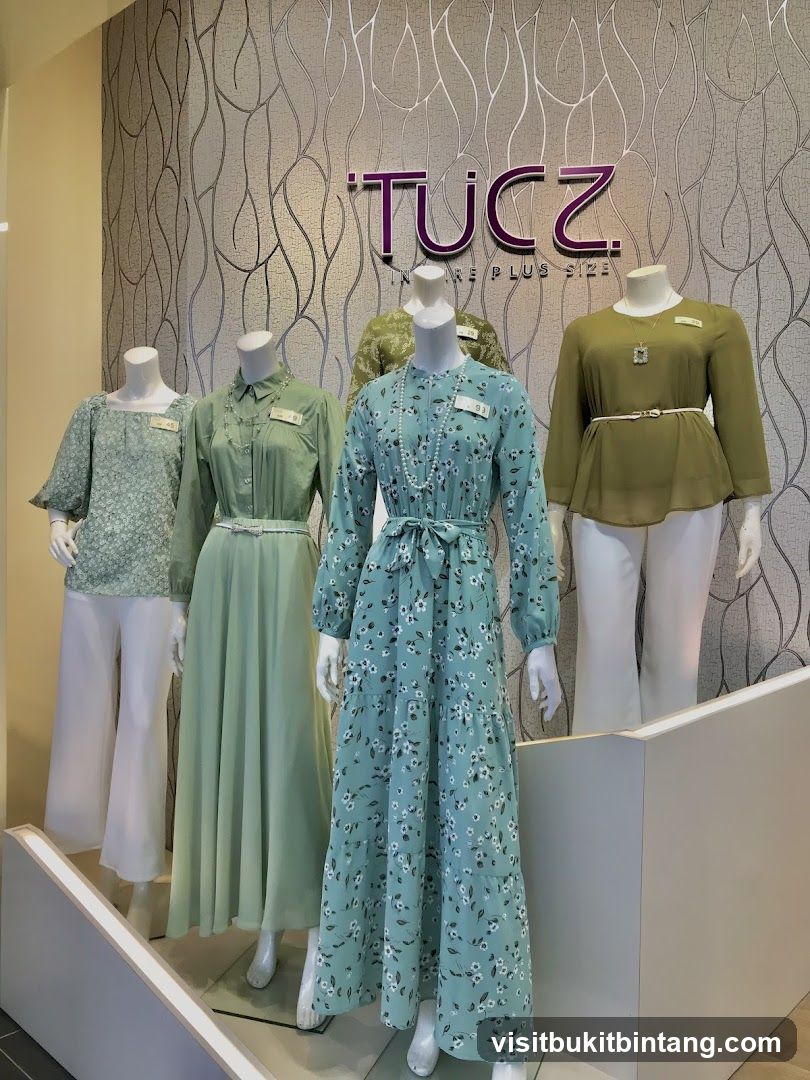 Mannequins in a store display