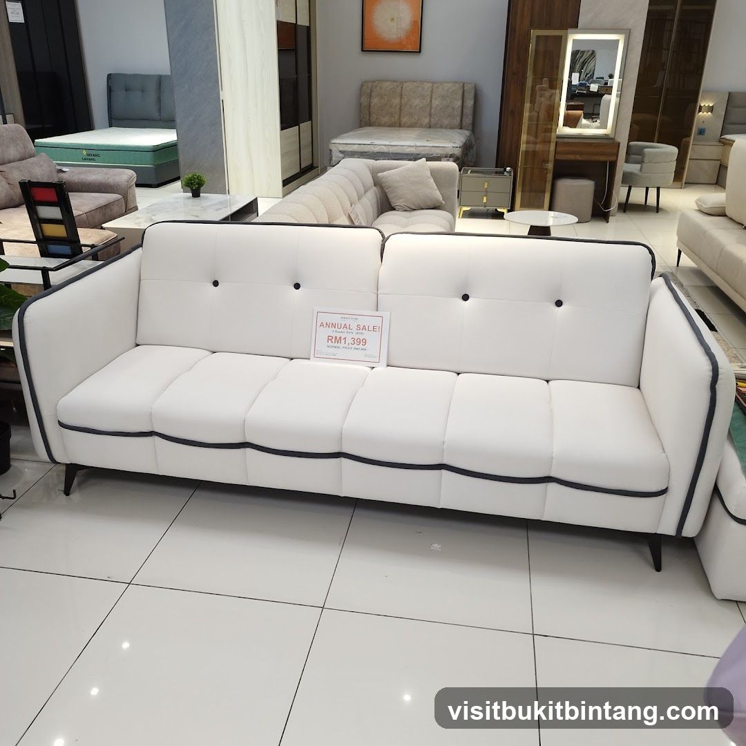 White Sofa on Sale