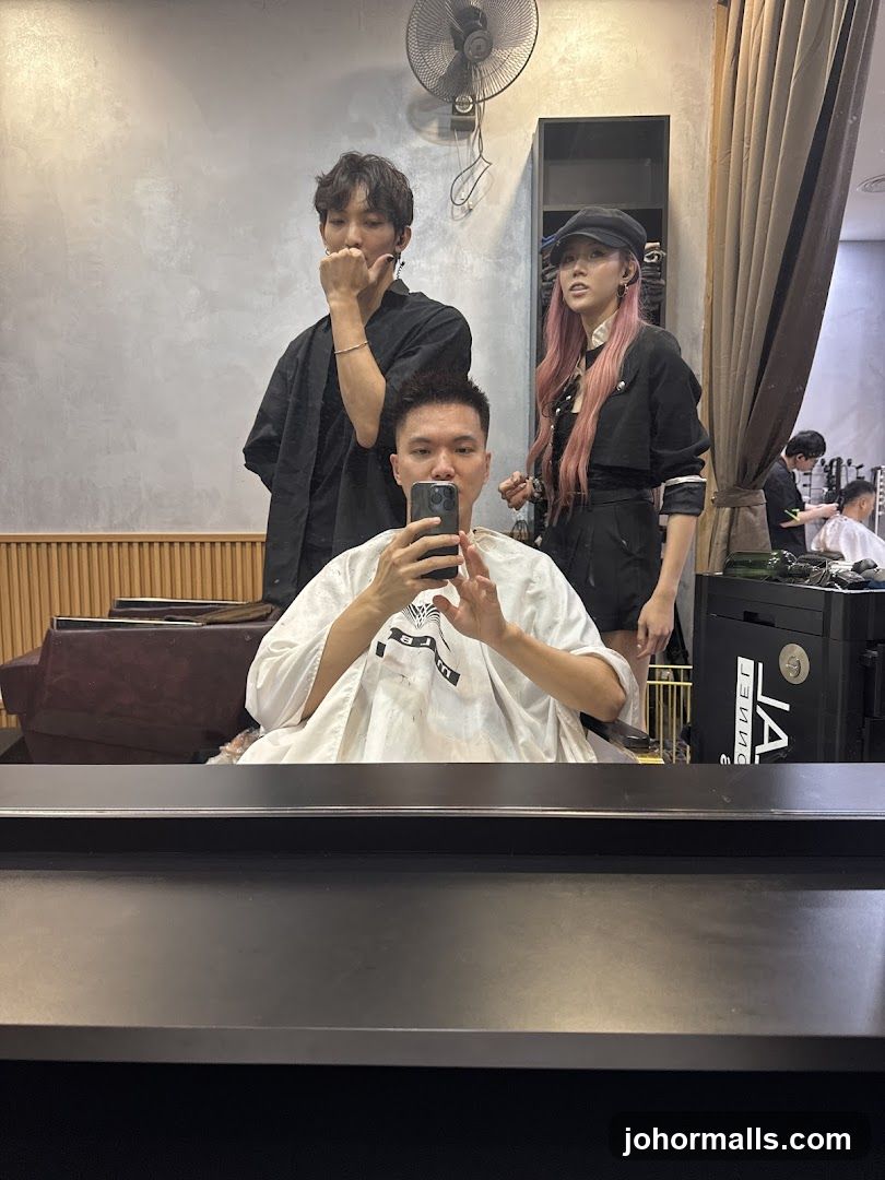 Hair Salon Selfie