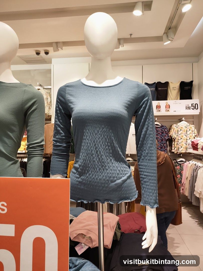 Mannequins in Clothing Store Display
