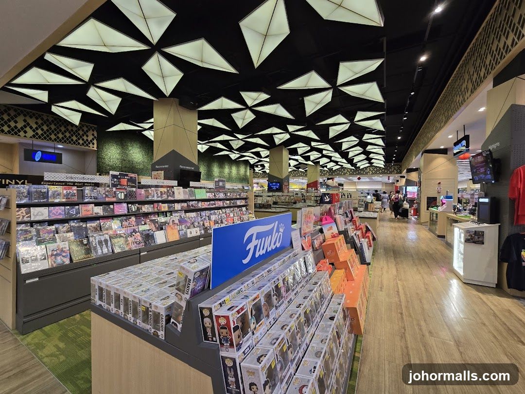 Record Store with Funko Pops