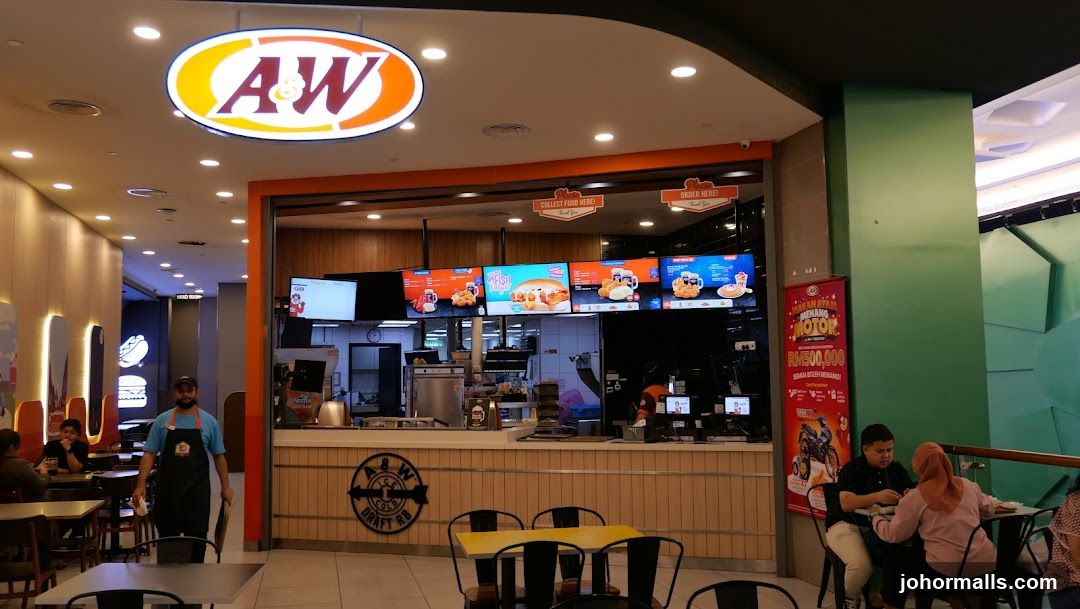 A&W Restaurant Interior