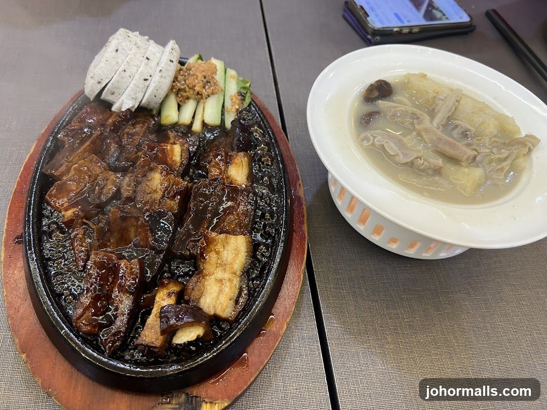 Sizzling Pork and Soup