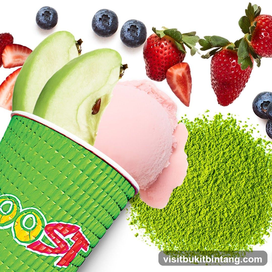 Ice Cream and Fruit