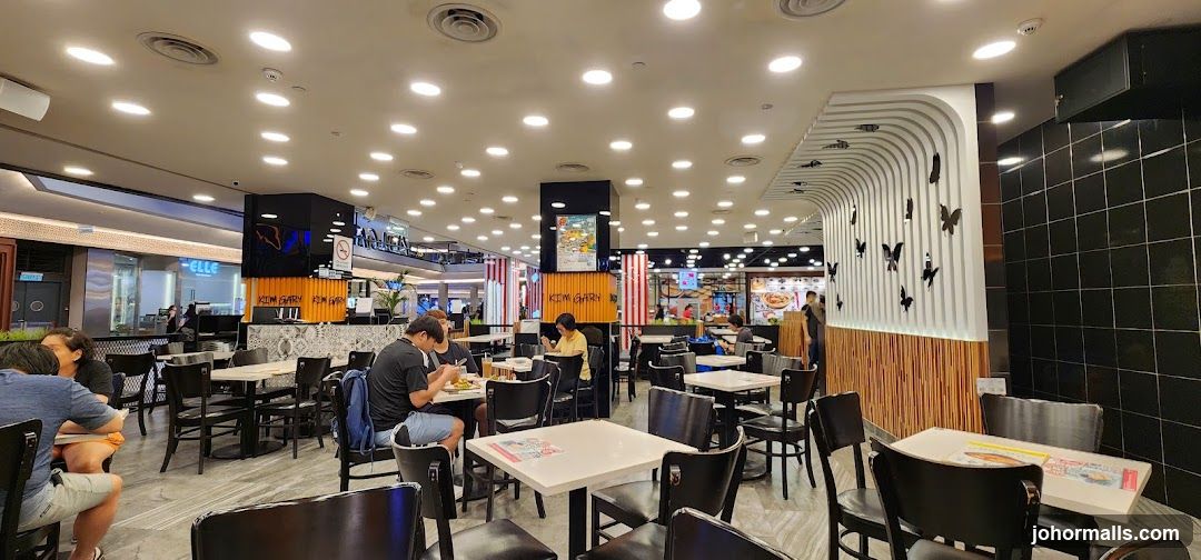 Restaurant Interior with Diners