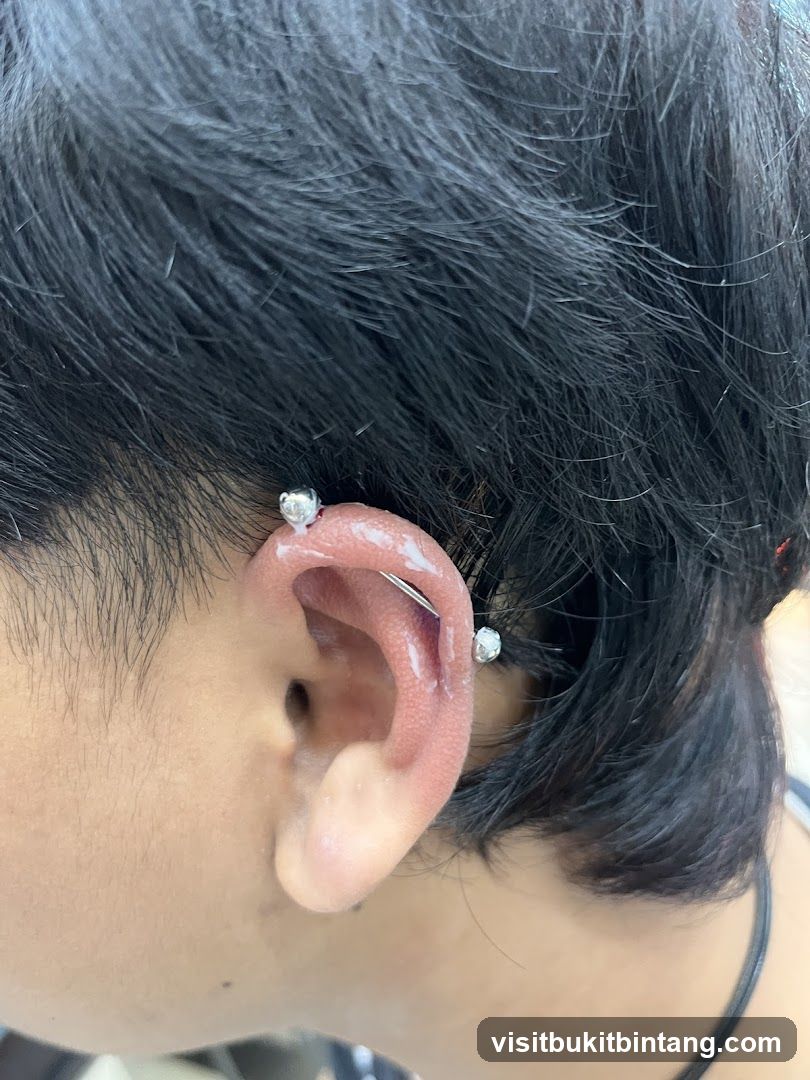 Industrial Ear Piercing