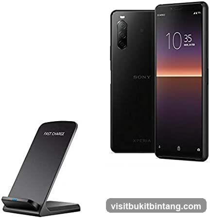 Sony Xperia Smartphone and Wireless Charger