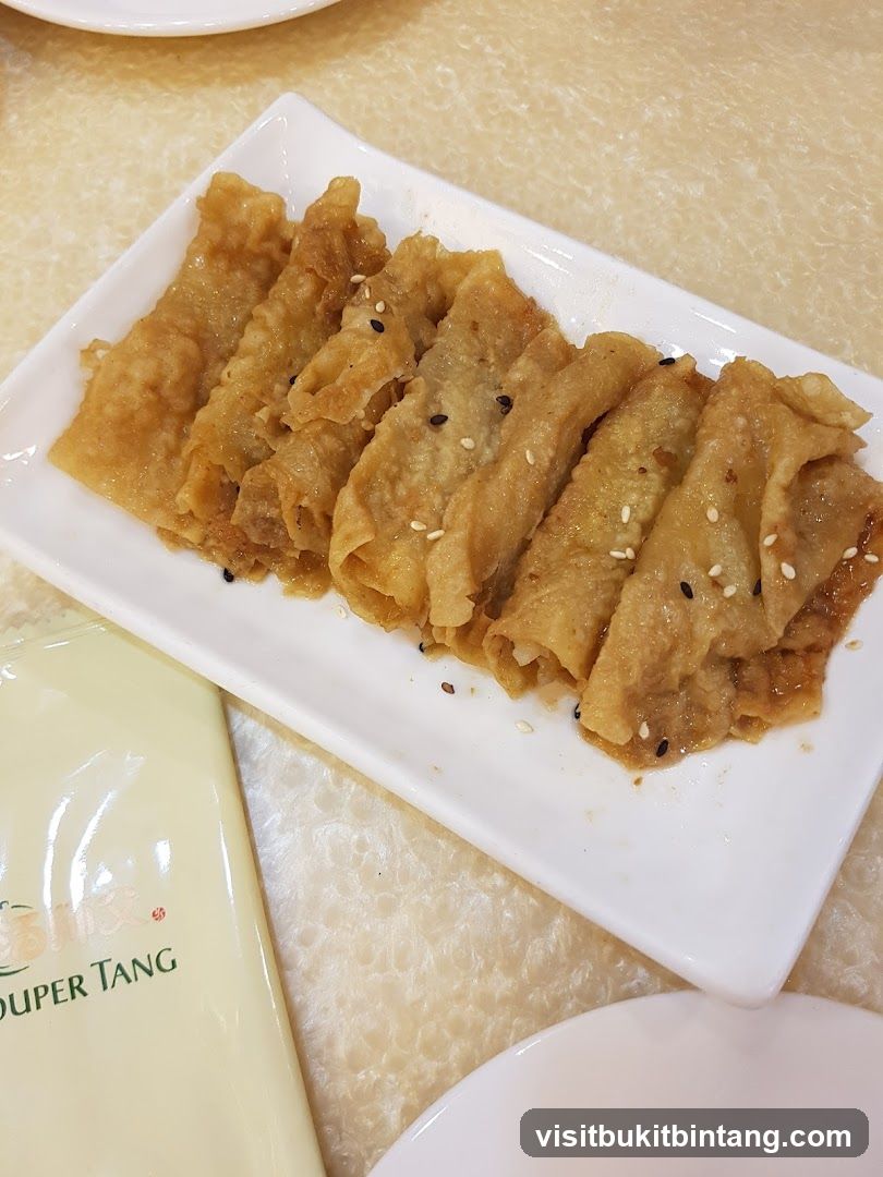 Fried Bean Curd Rolls