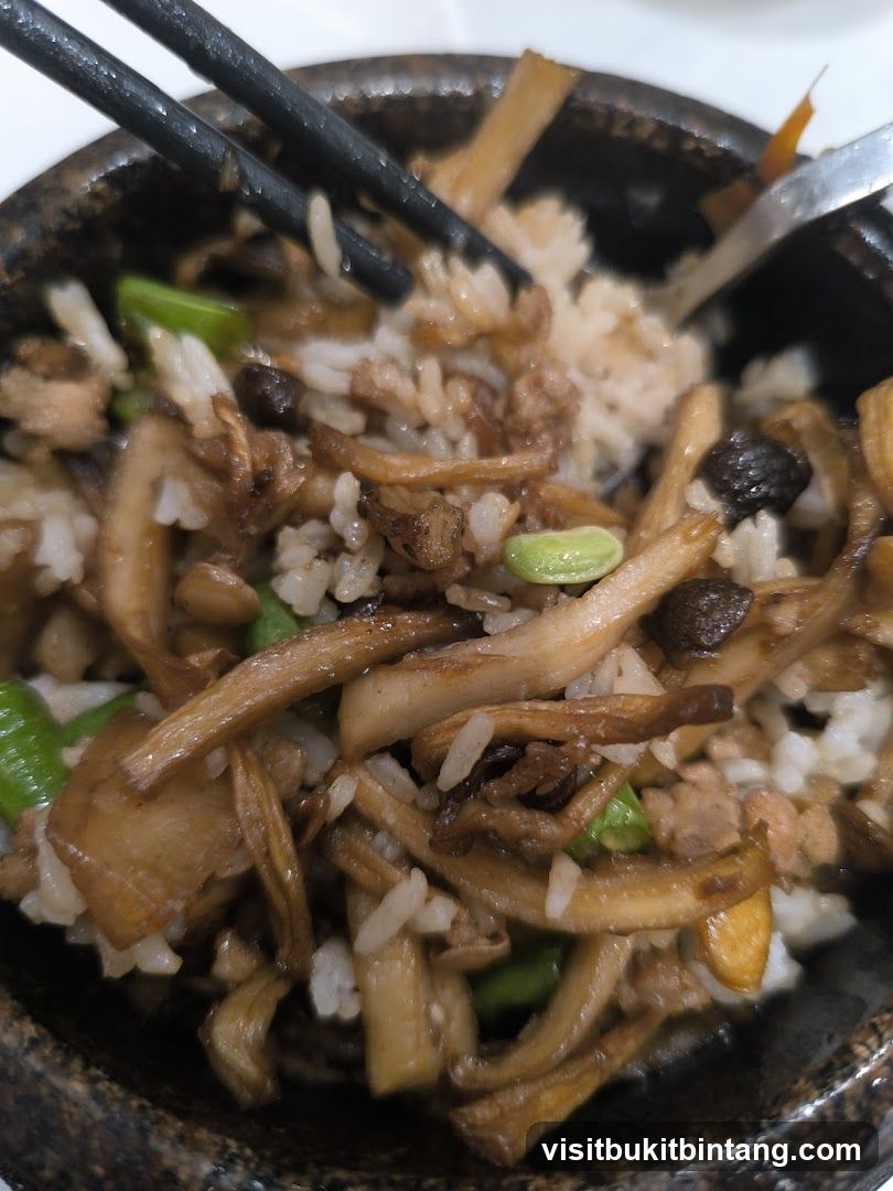 Mushroom and Rice Dish