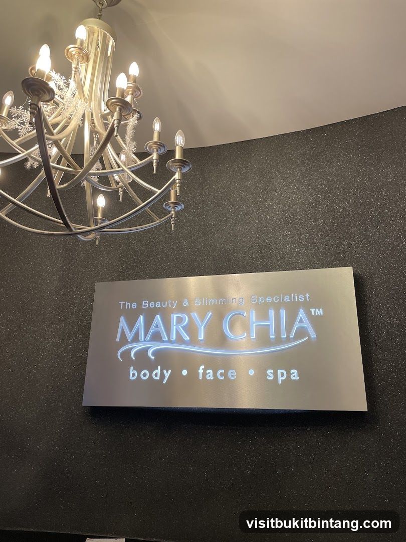 Mary Chia Signage