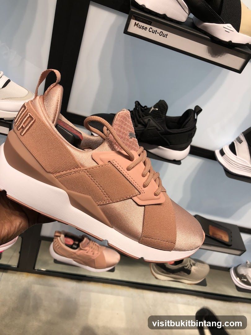 Puma Shoes Display