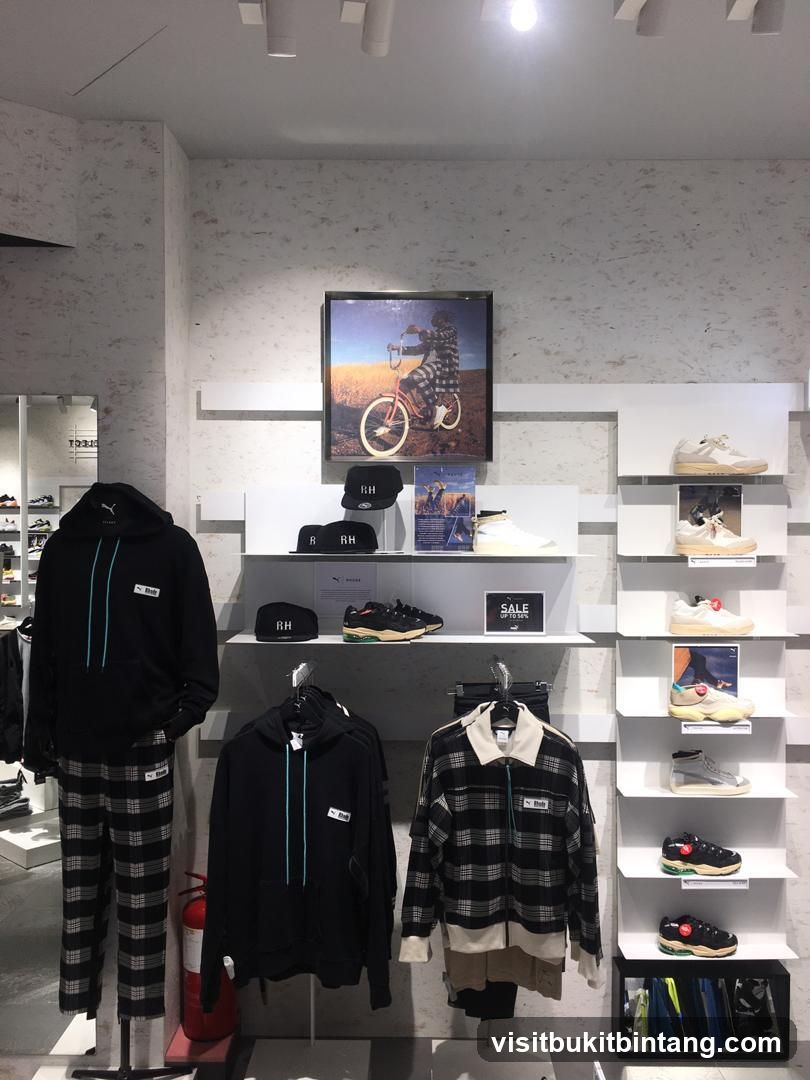 Clothing and Shoe Display