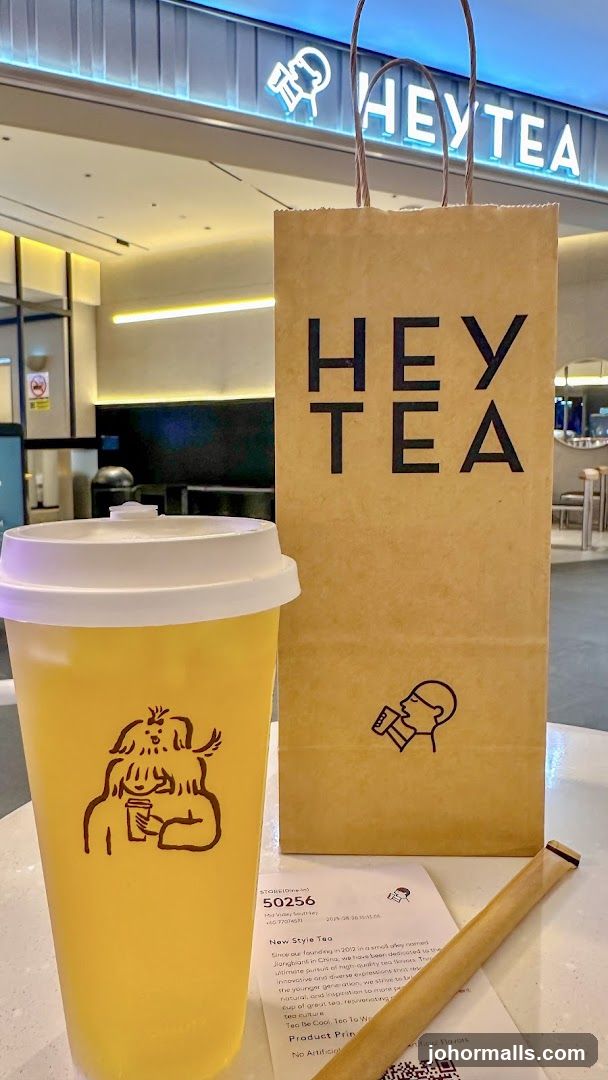 Heytea Drink and Bag