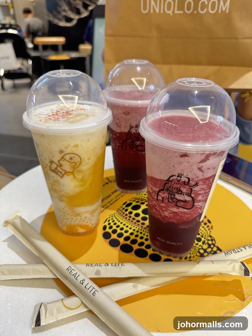 Three Fruit Smoothies